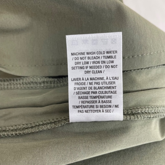 Ardene Maxi Skirt Women Large Army Green Lightweight Adjustable - Picture 4 of 15